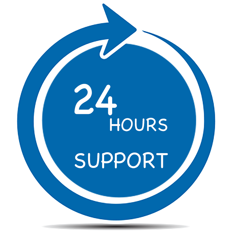 24 hours support services